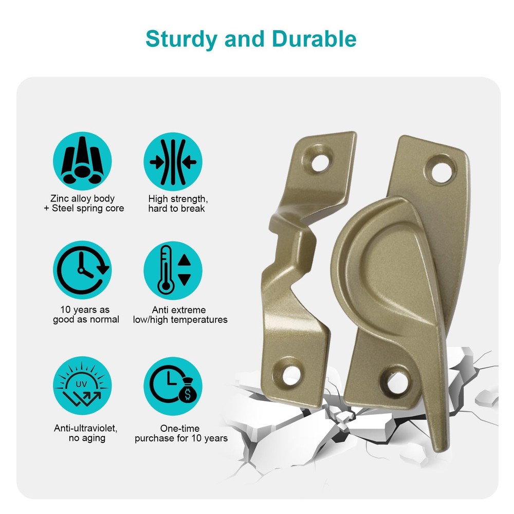 Metal Window Lock Replacement for Andersen Parts, Work with 200...