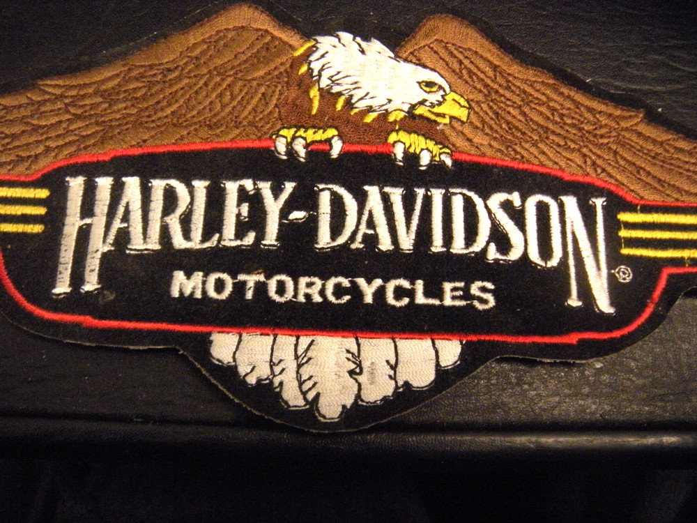 Large Eagle Harley Davidsion Embroidered patch