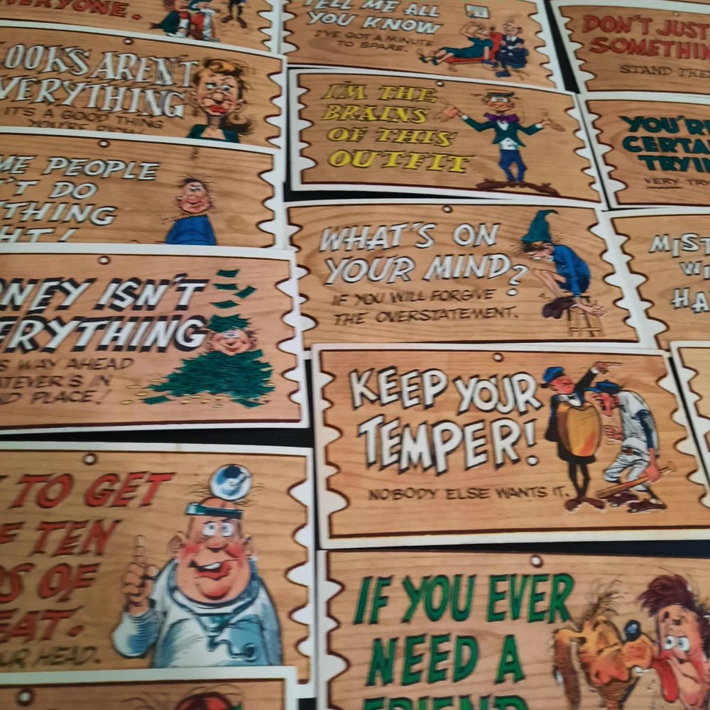 1959 "Wacky Plaks" Cards