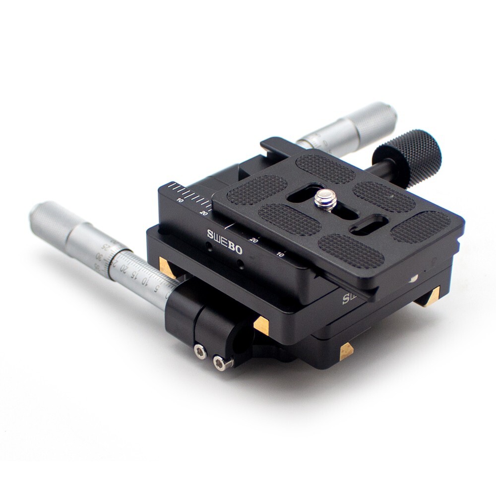 XY Axis Micrometer Fine-tuning Slide Accuracy 0.01MM Macro Displacement Platform