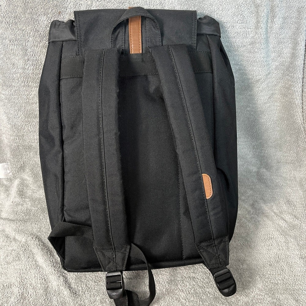 Herschel supply backpack Dawson’s backpack black with brown & buckles