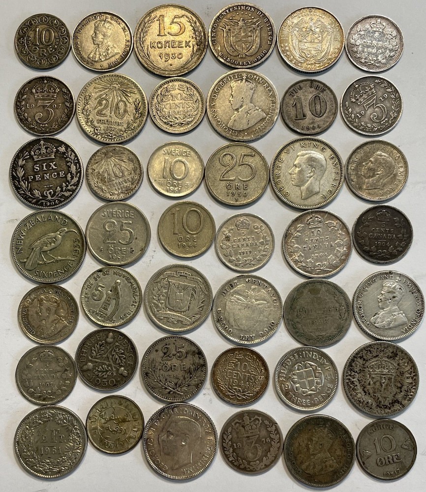 World Silver Coins - Lot 10