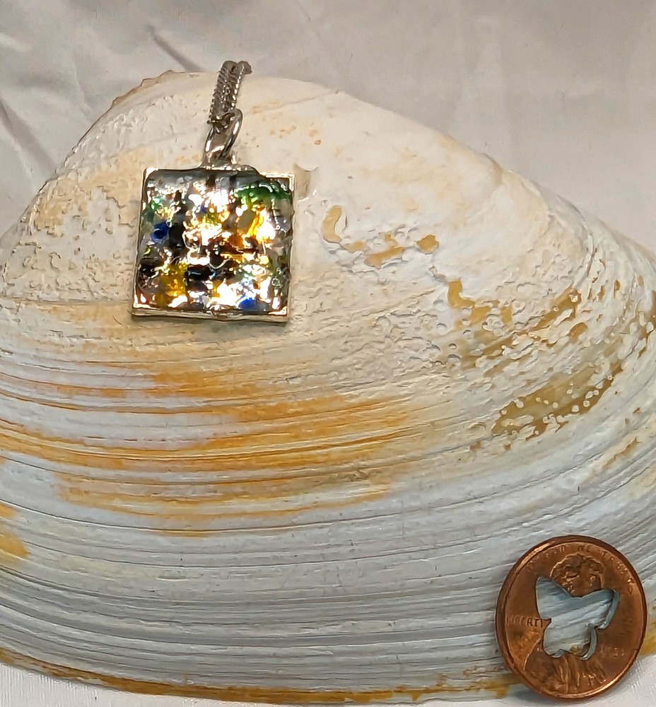 Chip Sea Glass Pendant