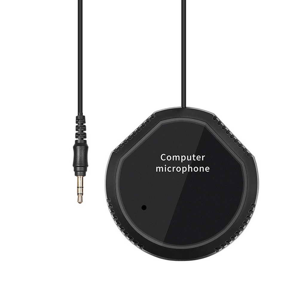 Conference 3.5mm Portable Computer PC Mic for Chatting