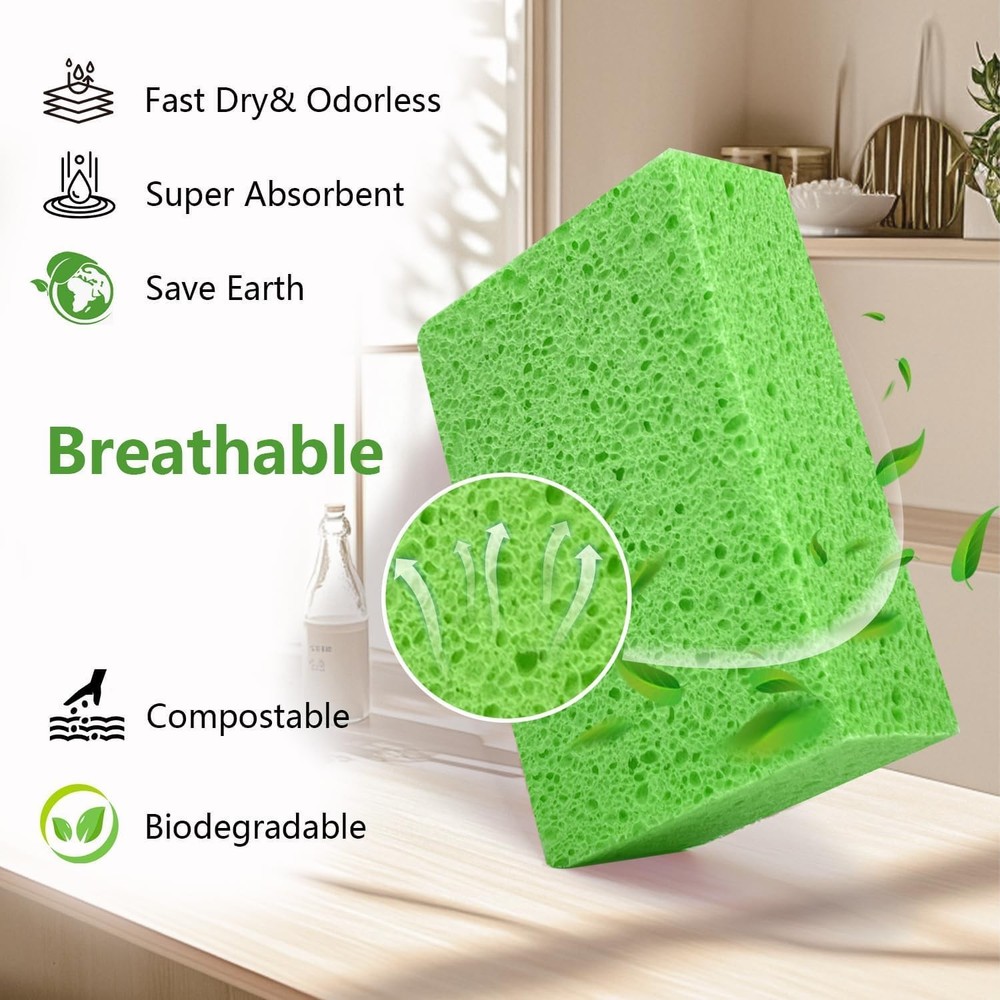 "22.5" Windshield Cleaner Tool Kit Extendable Handle, Microfiber Pads &