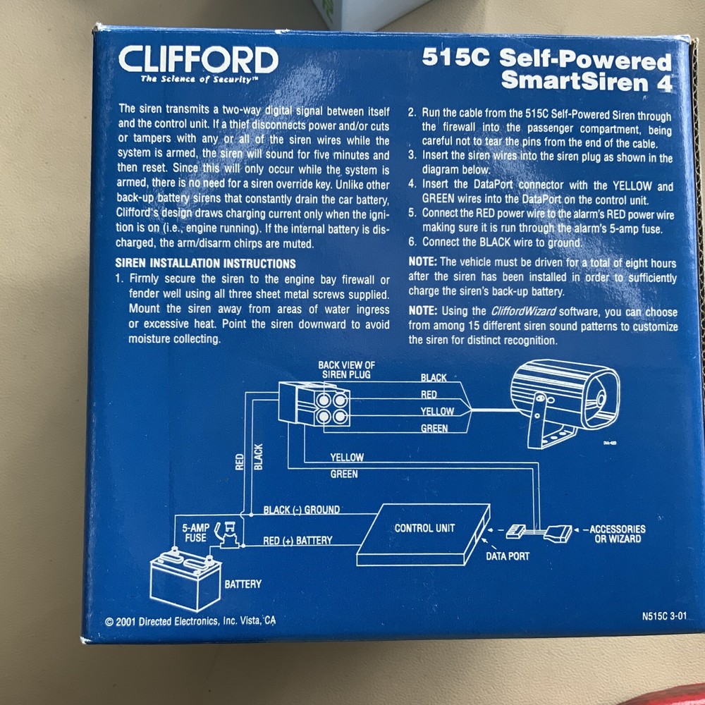DEI 515C (Clifford) Self-powered Smart Siren 4