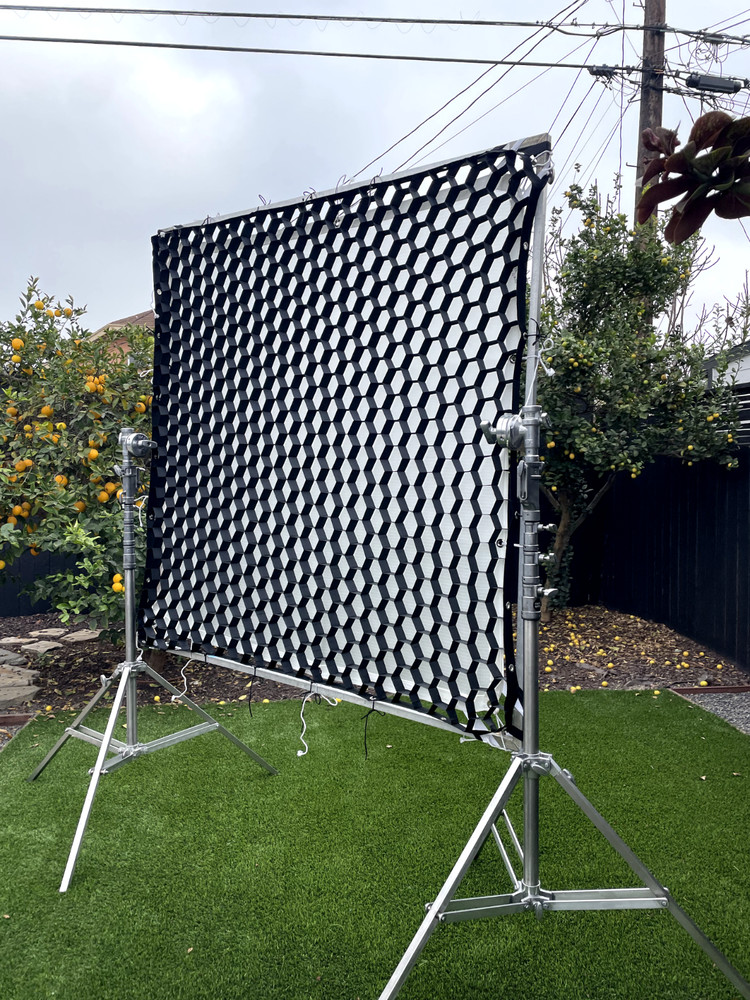 6' x 6' - 40 Degree Hexo Control Grid Soft Egg Crate ( LCD )