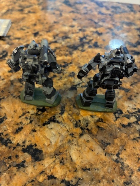 Battletech Assorted; Marauder x 2, Crusader, Shadow Hawk, Griffin, and Locust