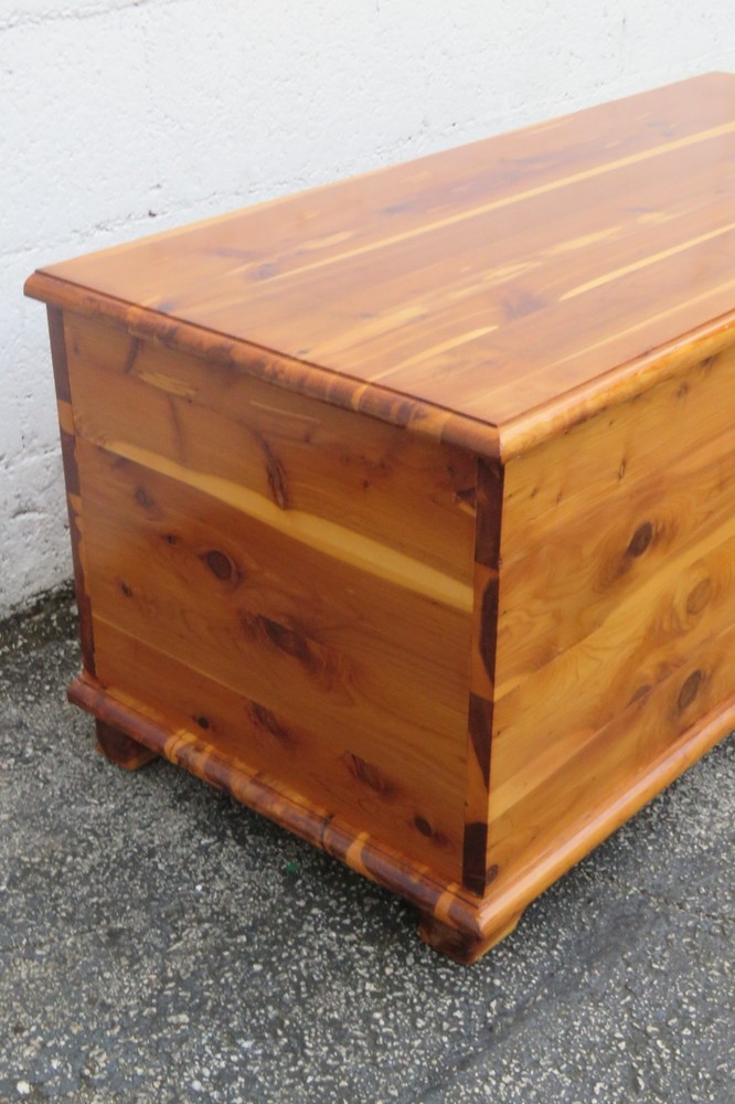 Solid Cedar Hope Chest Blanket Trunk Bench 6175