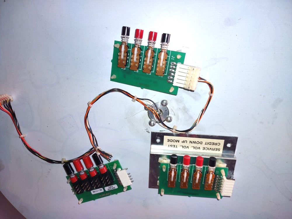 midway arcade test switch lot #5338