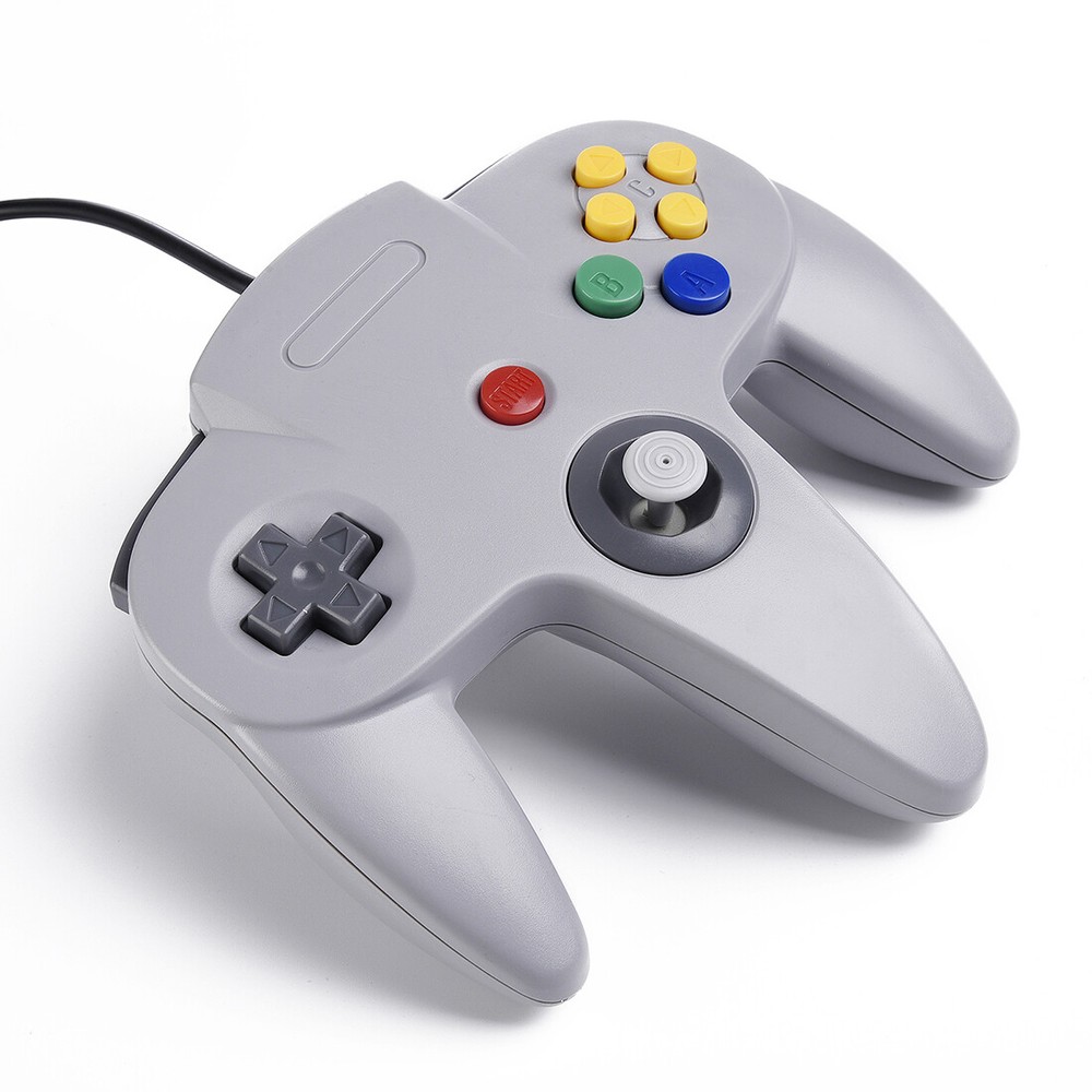 Wired USB Classic N64 Controller Gamepad for Window PC MAC Linux Raspberry Pi 3