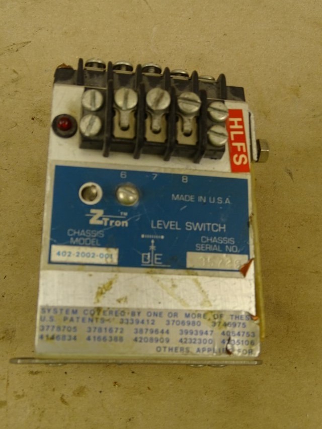 Drexelbrook Ztron Level switch , 402-2002-001