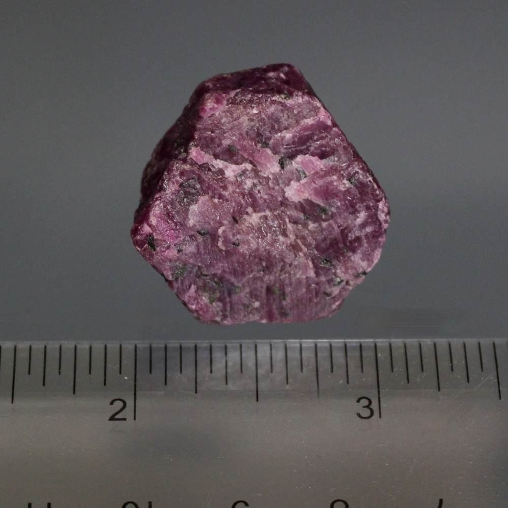 RUBY CORUNDUM. Mysore District, Karnataka, India