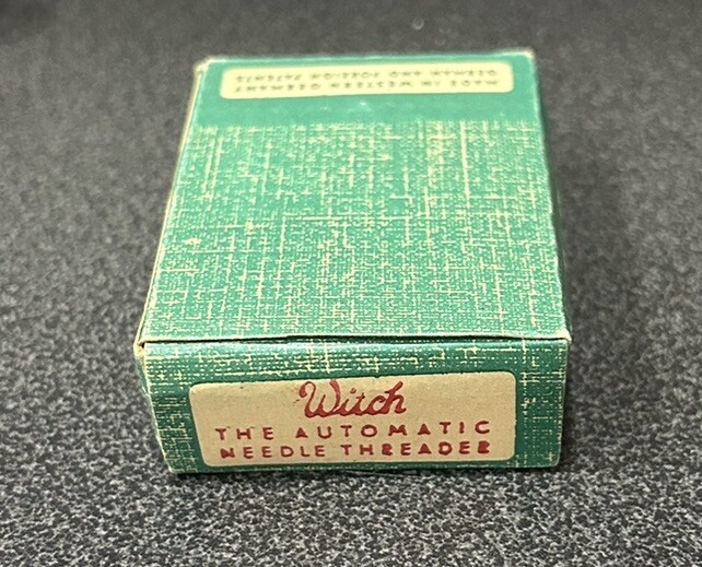 Vintage Witch Automatic Needle Threader In Box w/ lnstructions West Germany