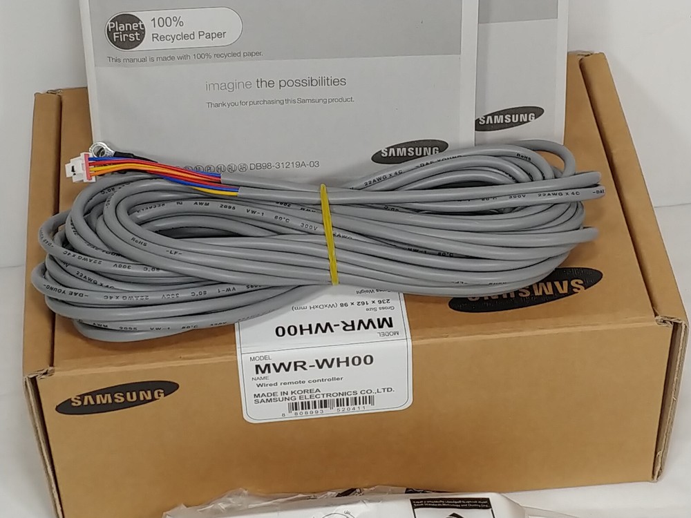 SAMSUNG MWR-WH00 WIRED REMOTE CONTROLLER KIT 196885
