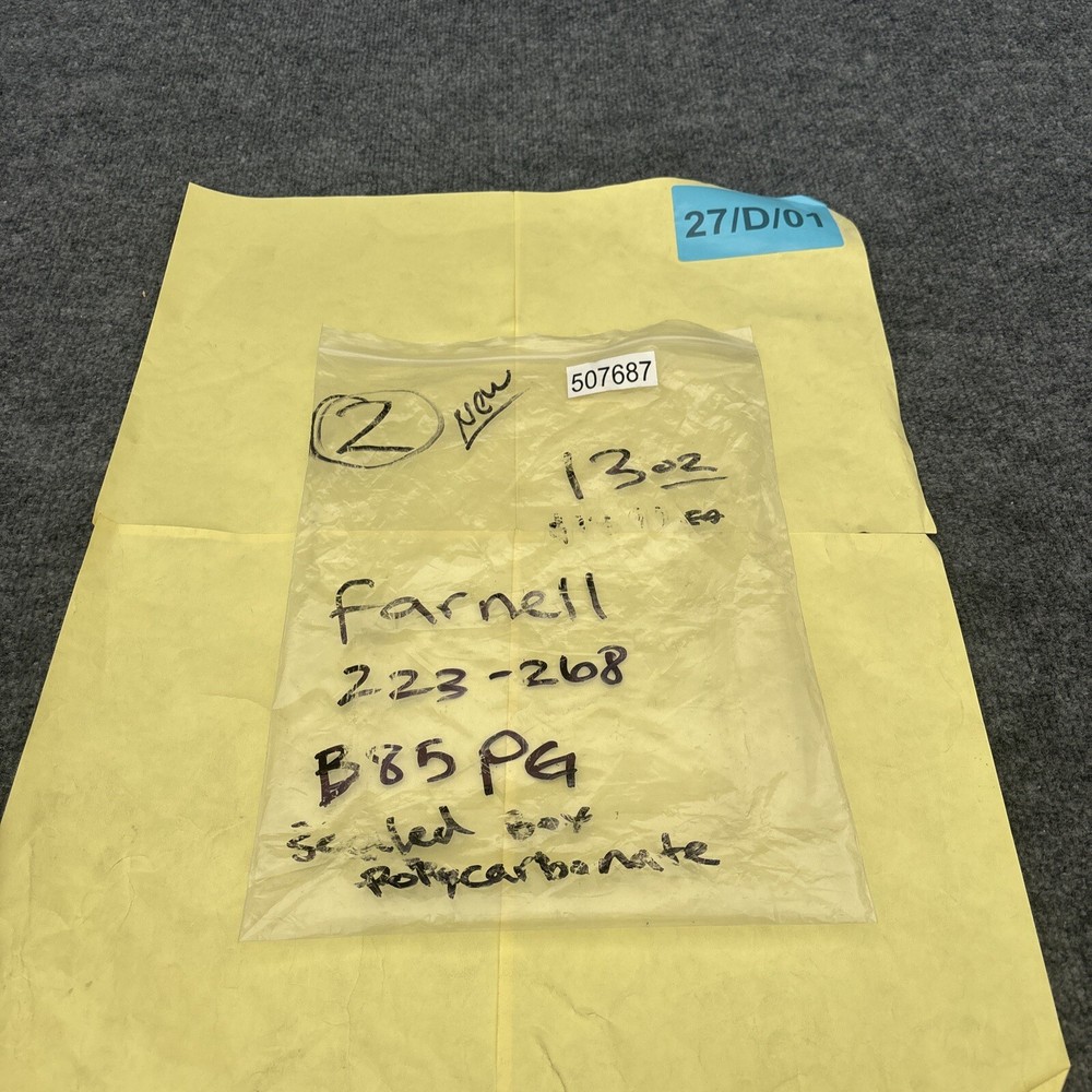 Farnell B85PG Small Polycarbonate Box 223268 New