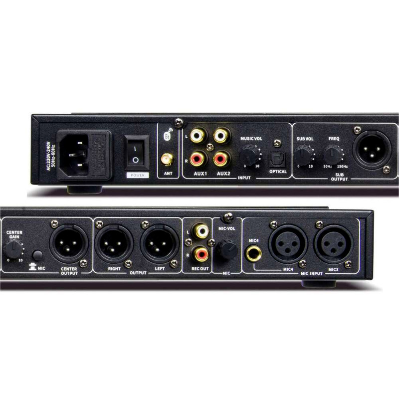 Professional Karaoke Processor Audio Processor Pre-Effects KTV Digital Audio NEW