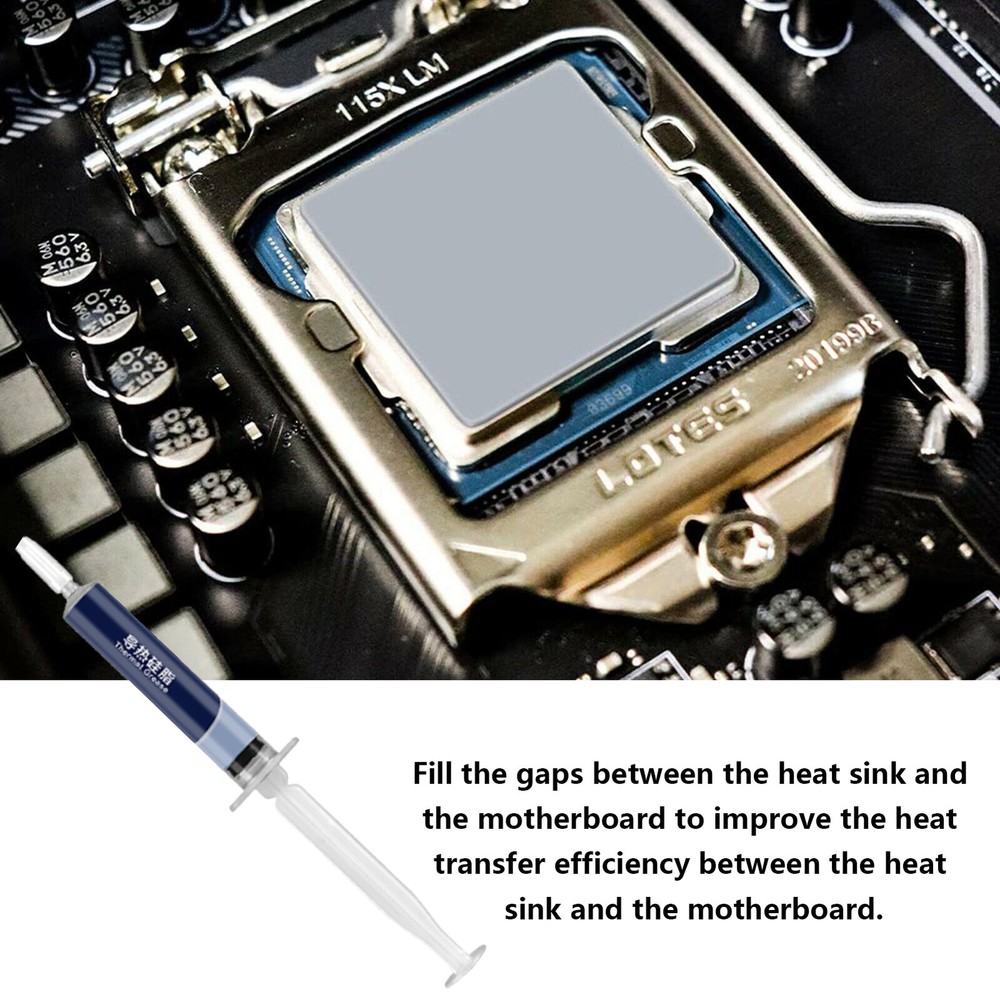 Thermal Paste For CPU GPU Laptop Grease Desktop Computer Motherboard Cooling