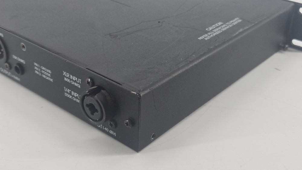 Peavey TMP-1 Class A Tube MIC PREAMP System... Missing Plastic Nob.