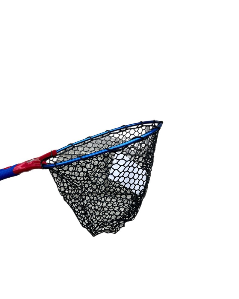 Ohero Short Handle Rubber Landing Net