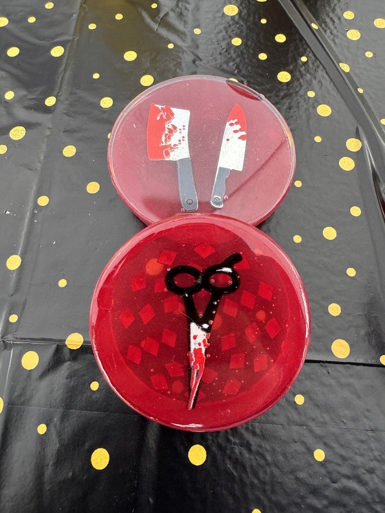 Murder Themed Herb Grinders, Handmade- Multiple Designs to Choose From!