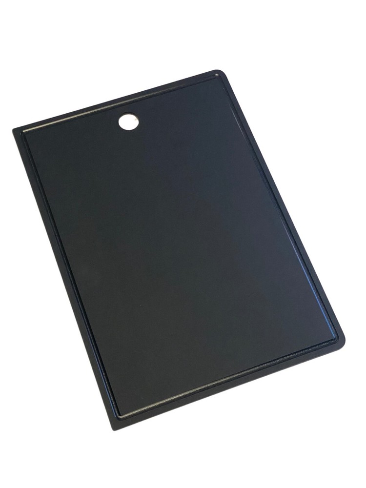 Black Polyethylene RV Sink Cover Cutting Board 13" X 18.25" X 3/8"