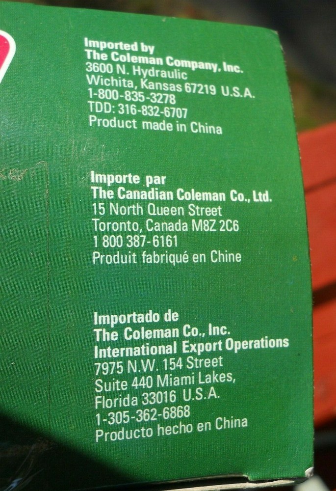 VINTAGE / COLEMAN / GI CANTEEN