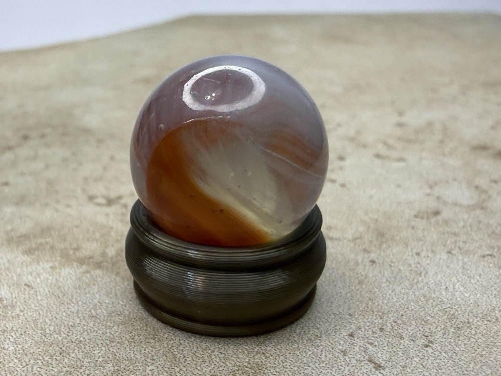 Glass Marble With Display Included lot #8342