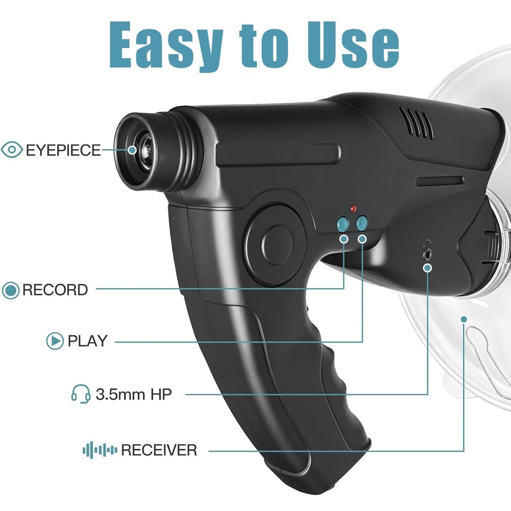 Parabolic Microphone Bird Monocular,Parabolic Bionic Ear for...