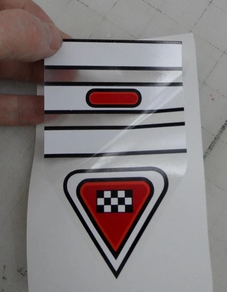Sears Screamer Gremlin decals