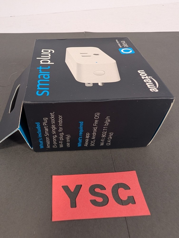 (1) New Amazon Smart Plug White + (1) Open Box Lot