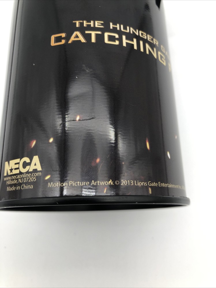 2013 HUNGER GAMES THERMOS Cup Catching Fire NECA