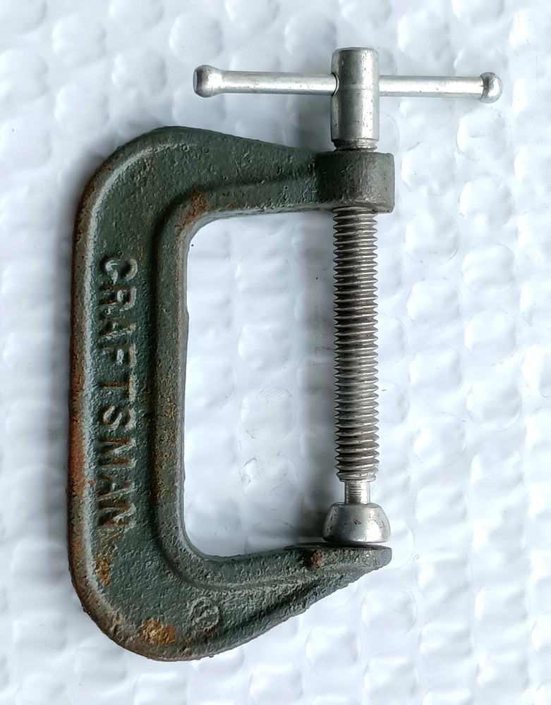 CRAFTSMAN TOOLS 2.25" C CLAMP "MALLEABLE"