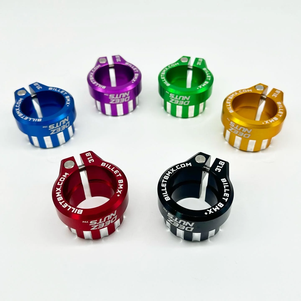 BILLET BMX™ DEEZ NUTS™ SEAT POST CLAMP 28.6mm