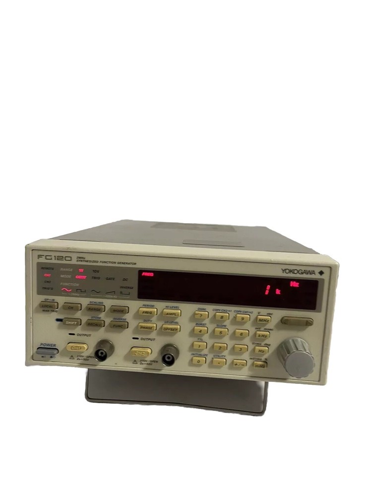 YOKOGAWA FG120 2MHz SYNTHESIZED FUNCTION GENERATOR 7060 12