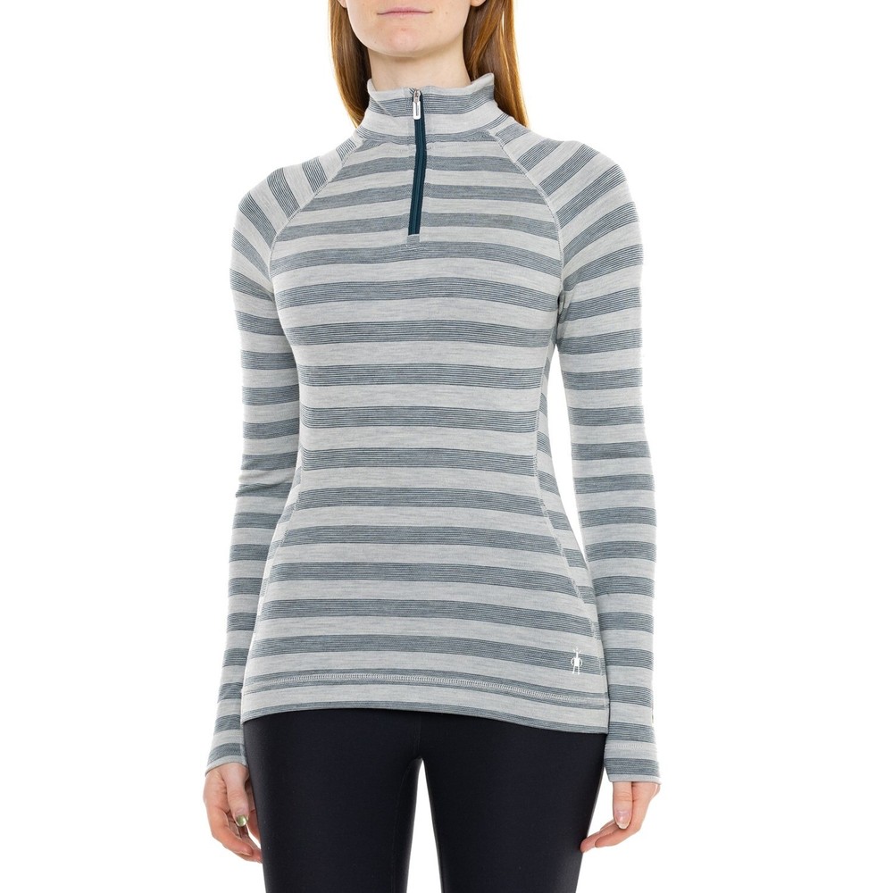 Smartwool Base Layer 1/4 Zip, Wool, Multiple Colors Available, Women's, New