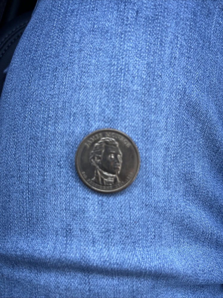 James Monroe 5th US President $1 Coin Mint Error