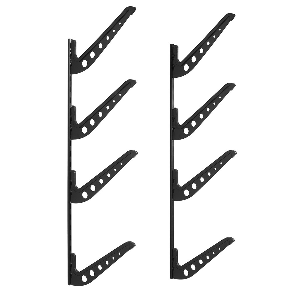 Uimoso 4-Tier Horizontal Surfboard Rack for Storage and Display