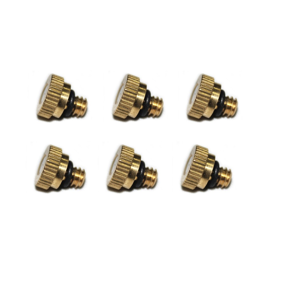 21 Pcs Misting Nozzles Kit Garden Irrigation System Copper Sprayer