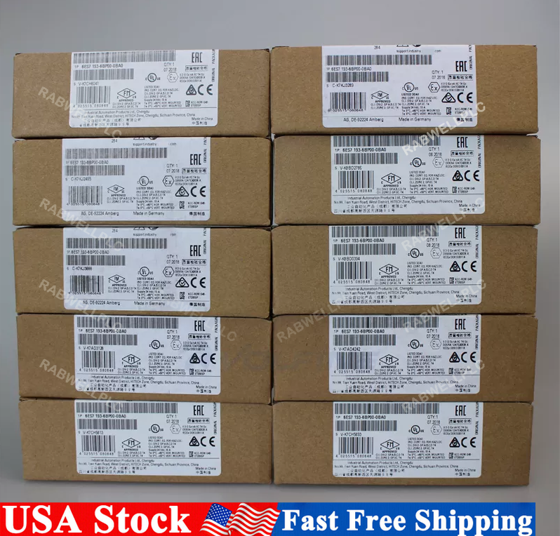 New in Box Siemens 6ES7193-6BP00-0BA0 ET200SP Basic Unit Module US Fast