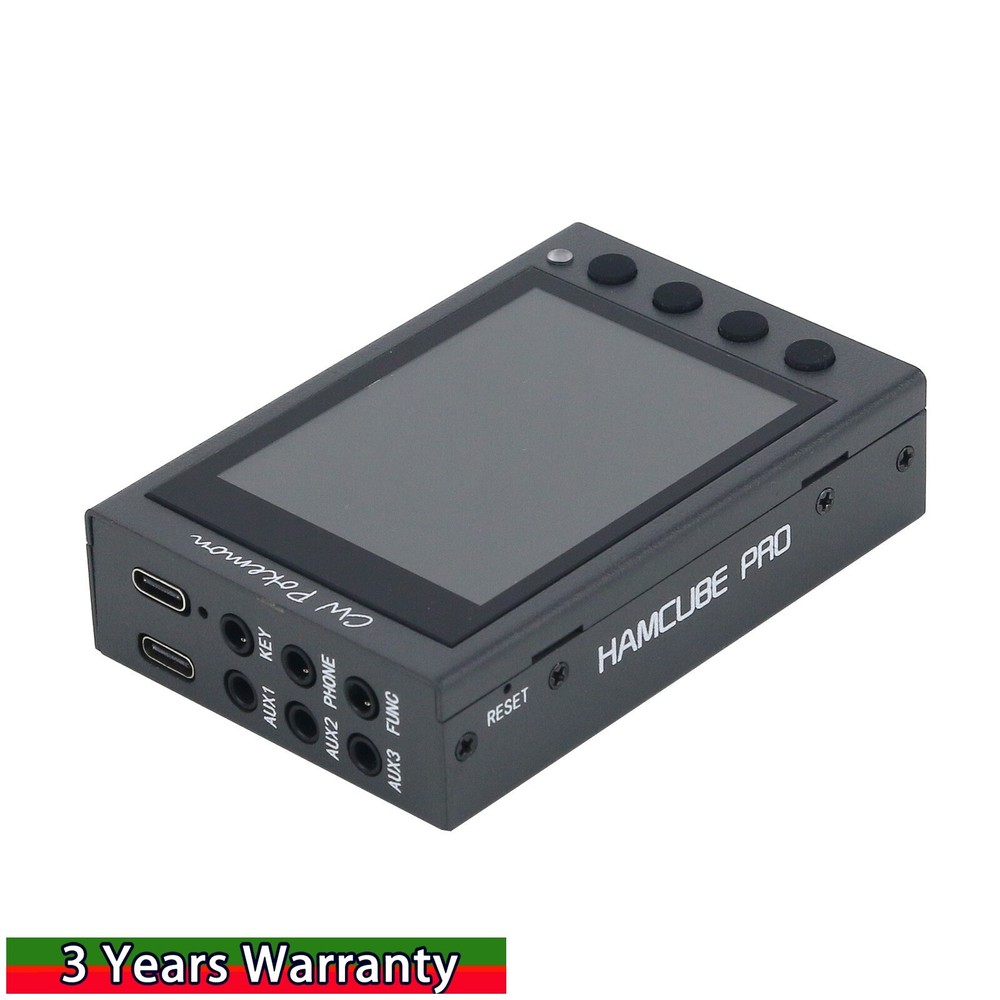 HAMCUBE PRO HAM CW Trainer Morse Code Trainer 2.8" Screen Morse Trainer Set USA=