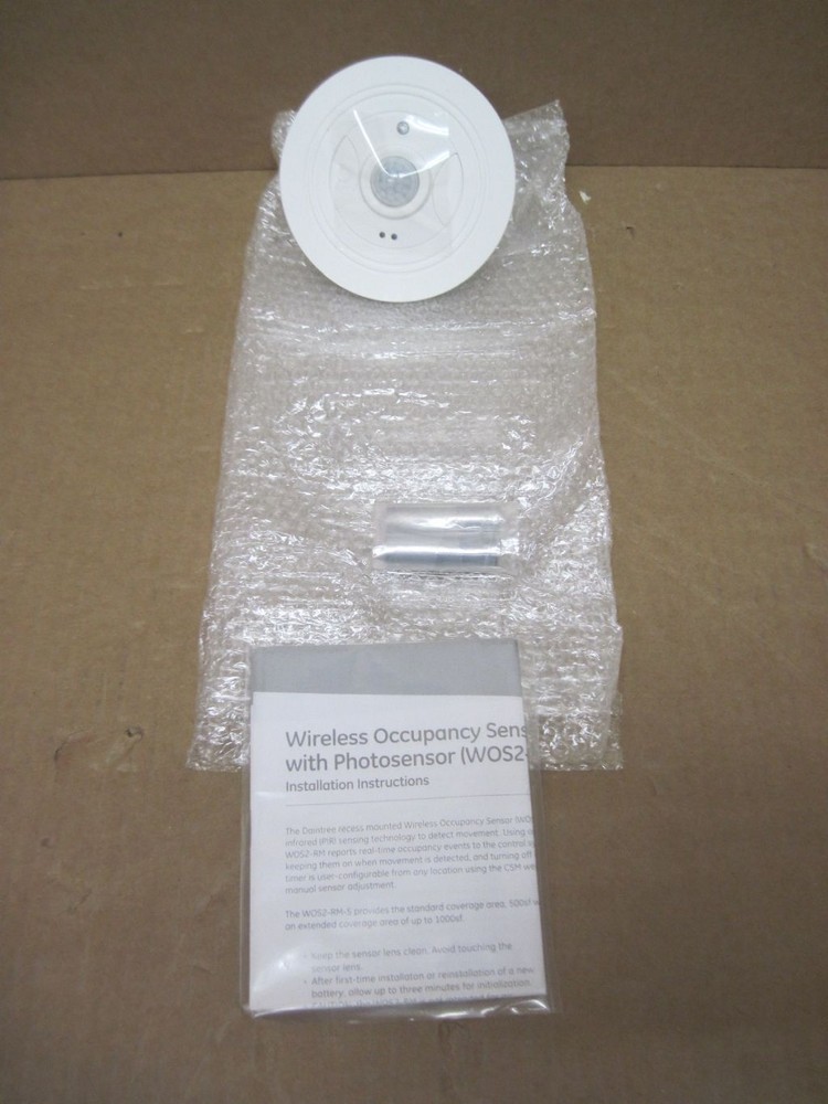 DainTree WOS2-RM-E Wireless Occupancy Sensor 360° Extended Coverage *BOX OF 10*