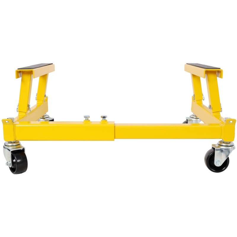 Engineering Motorcycle Engine Shop Cradle Dolly, Frame Racks 1500lbs Yellow