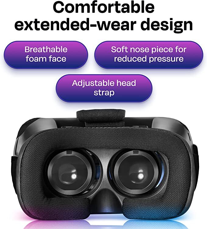 Gafas de realidad virtual VR Headset 3D para Android, IOS iPhone Nuevo 2022