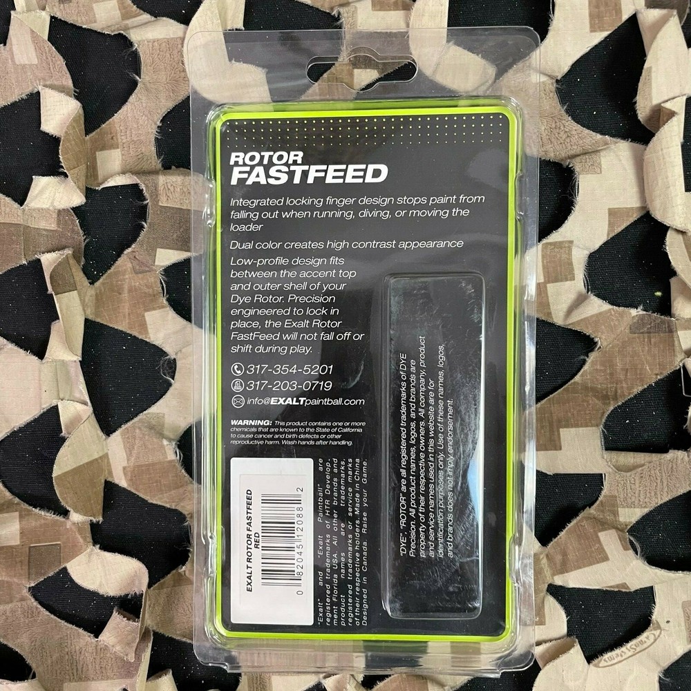 NEW Exalt Rotor Fast Feed - Red