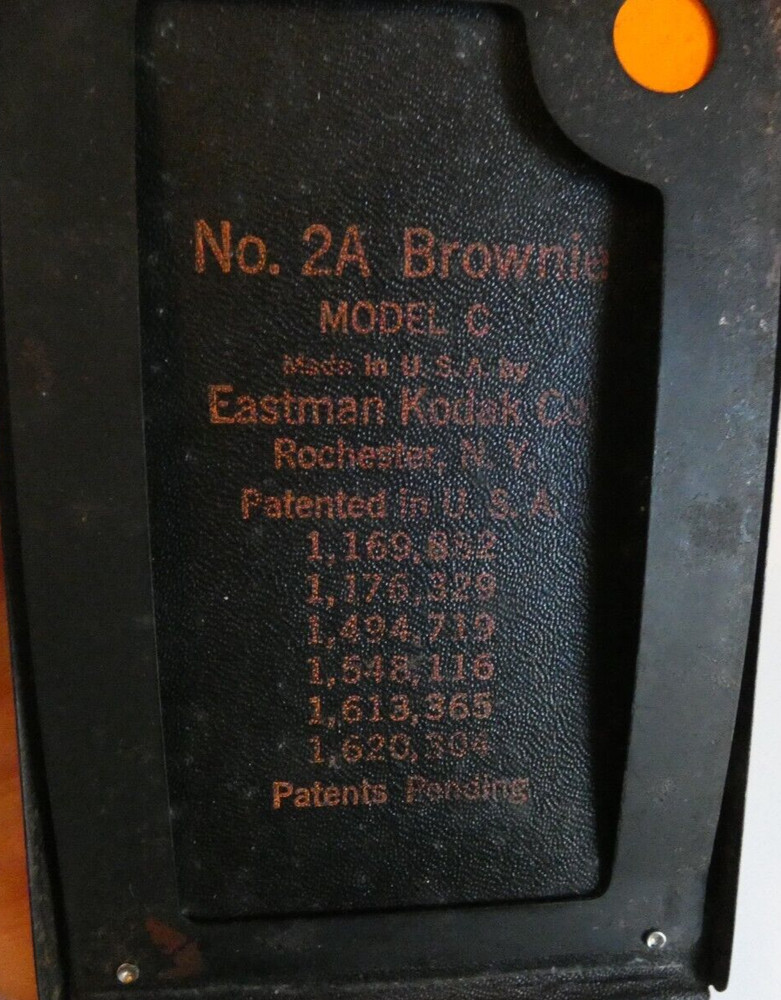 Kodak Brown Box Brownie 2A Model C Camera 1921