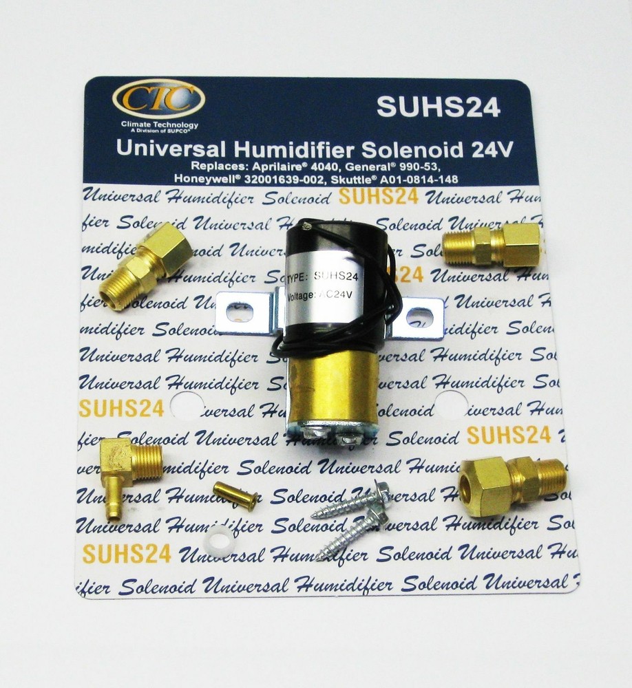 Supco UHS24 Humidifier Solenoid Valve for Aprilaire 4040 General 990-53