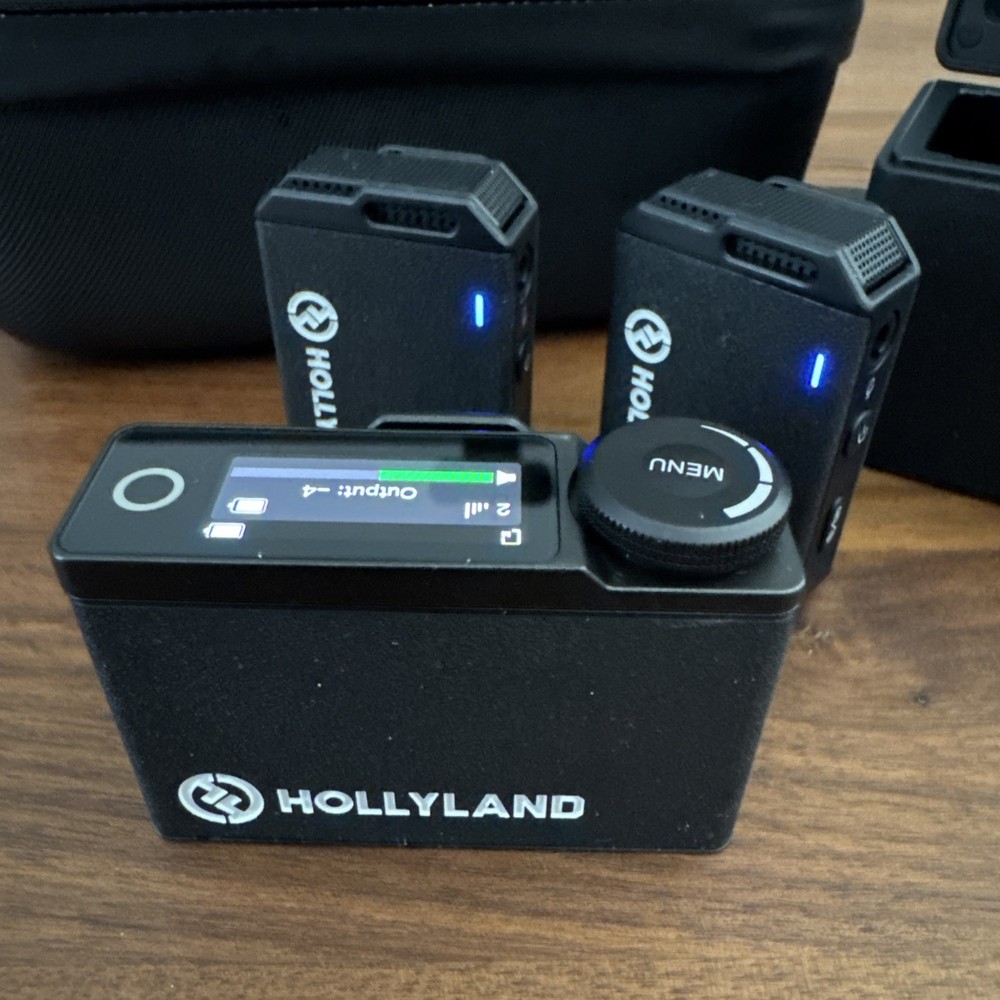 Hollyland Lark Max Wireless Lavalier Microphone System (Duo) DSLR/iPhone/Android