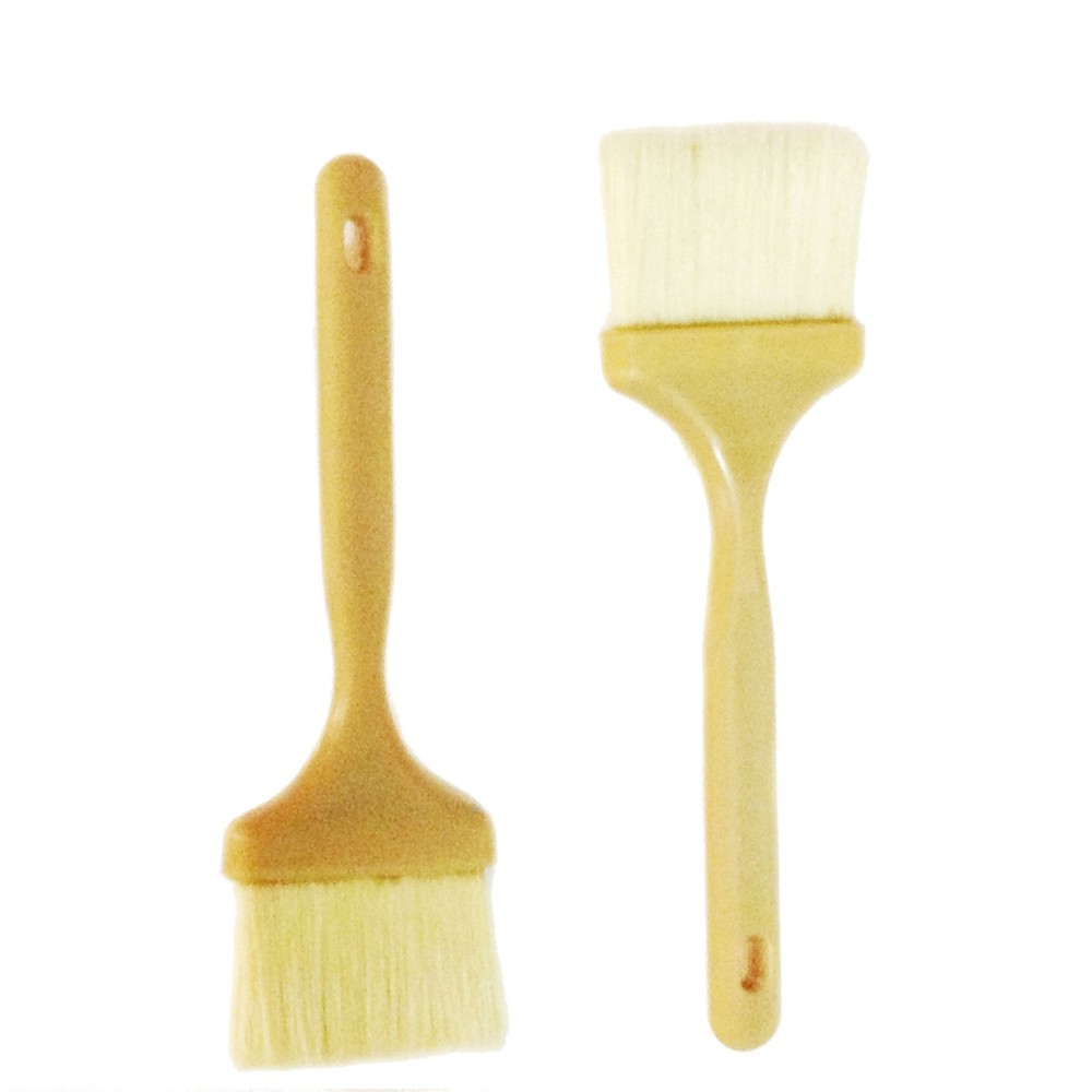 3" Horsehair Plastic Bone Handle Brush