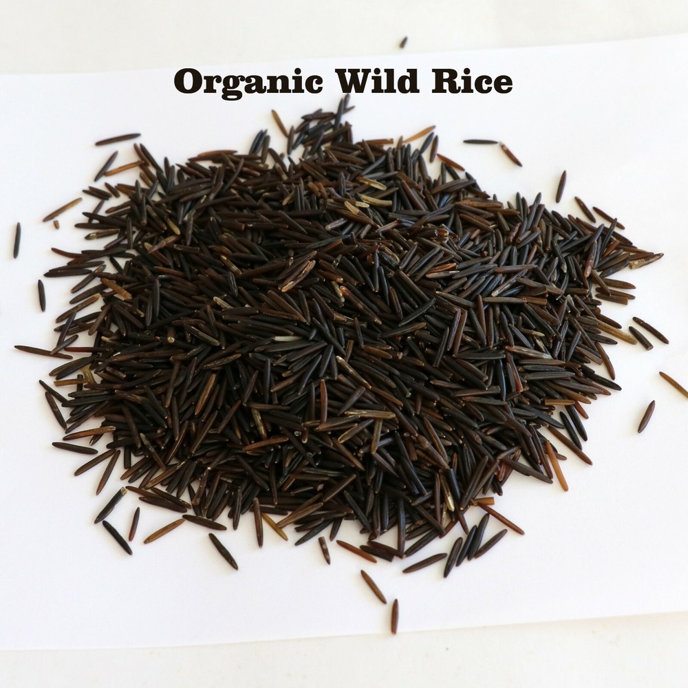 5 LB Grown Organic Long Grain Wild Rice Bulk Kosher Certified